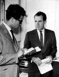 Bernd Dost mit Richard Nixon