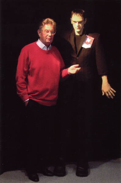 Bernd Dost mit Frankensteins Monster (Photo Herbert Wiedergut)