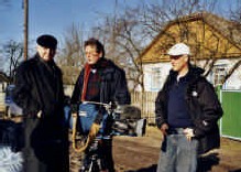 Rechtsanwalt Peter-Jochen Kruse, Bernd Dost und Kameramann Michael Kuder